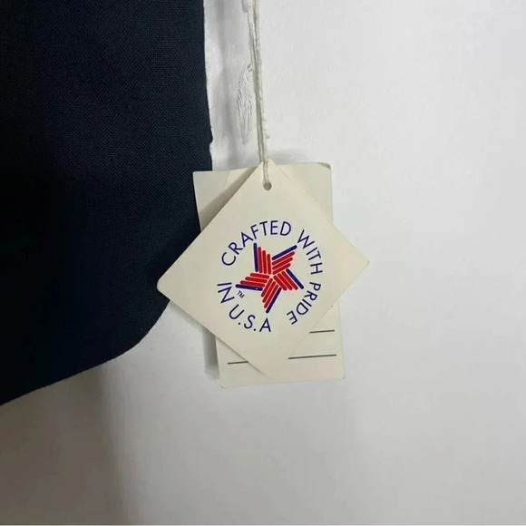 Heury Lee Black Vintage Short Sleeve Blouse Bow Button Size 12 NWT - Picture 7 of 9